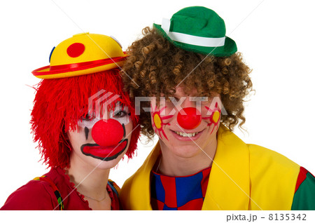 Clown couple 8135342
