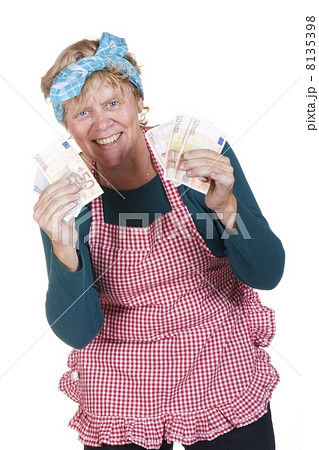 Housewife with money Housewife with money 8135398