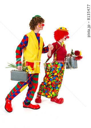Funny traveling clowns 8135477