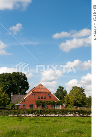 Dutch farm house 8136788