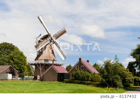 Dutch windmill 8137432