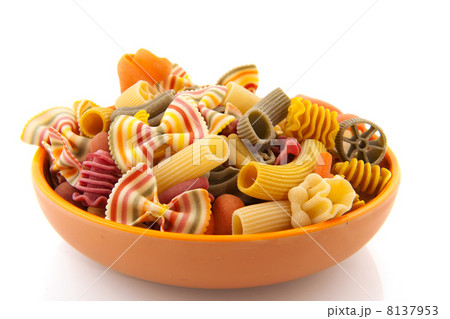 Colorful pasta Colorful pasta 8137953