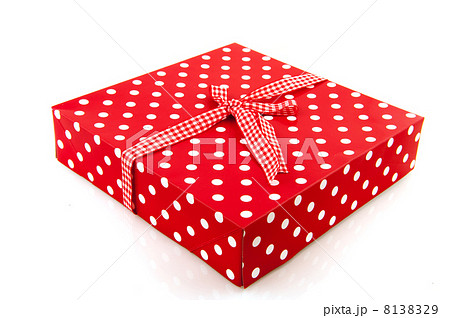 Red dotted presents 8138329