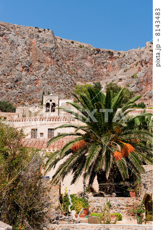 Monemvasia at the Greek Peloponnese 8143483