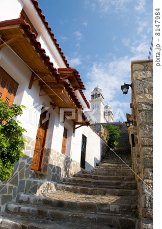 Greek village Greek village 8147984