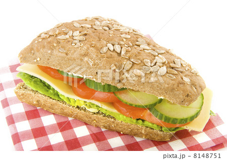 Healthy brown bread roll Healthy brown bread roll 8148751