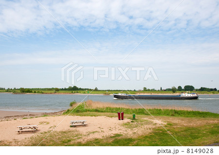 Big boat at the river 8149028