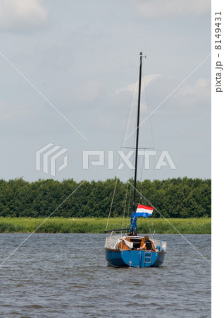 Sailboat at the river 8149431