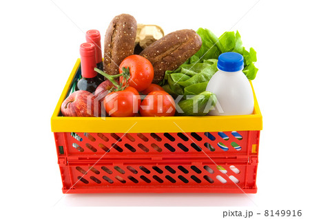Plastic crate for shopping Plastic crate for shopping 8149916
