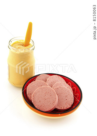 liver sausage with mustard liver sausage with mustard 8150063