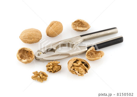 walnuts with nutcracker walnuts with nutcracker 8150502