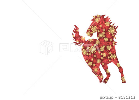 馬 年賀状素材 馬 年賀状素材 8151313