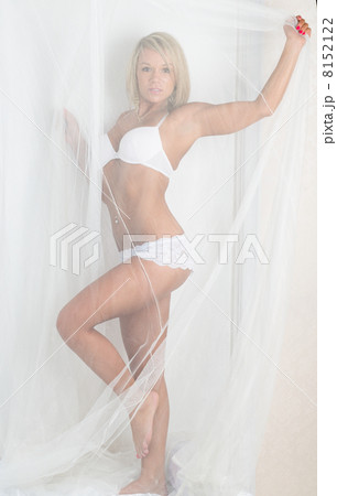 Beautiful young girl in lingerie 8152122