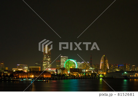 夜の横浜みなとみらい 8152681