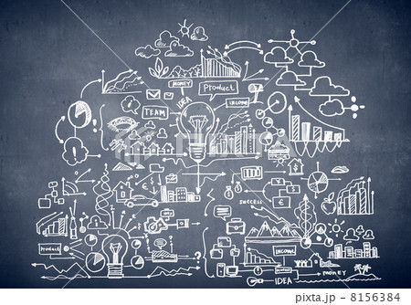 Business ideas sketch 8156384