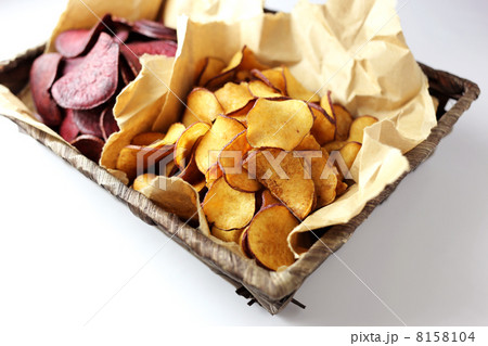 芋チップ　と　紫芋チップ　横 8158104