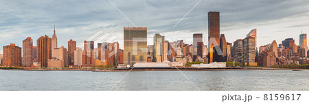 Panorama of Manhattan, New York City 8159617