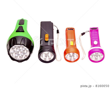 four differently colored LED flashlight four differently colored LED flashlight 8160050