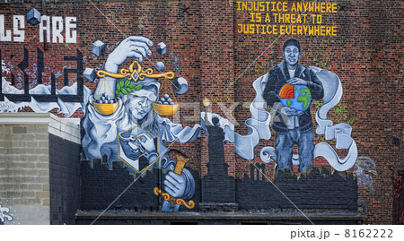 Graffiti wall in New York 8162222