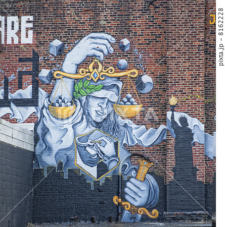 Graffiti wall in New York Graffiti wall in New York 8162228