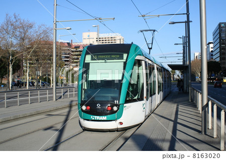 バルセロナのトラム スペイン バルセロナのトラム スペイン 8163020