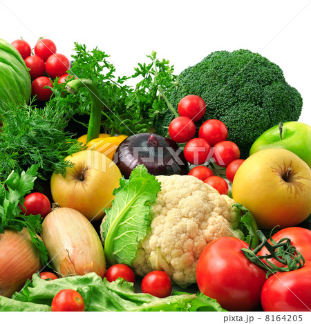 fresh fruits and vegetables 8164205