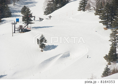 スキー場のゲレンデ 8164353