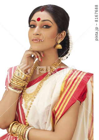 Portrait of Bengali woman 8167688