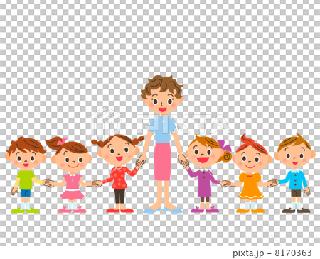 手をつなぐ子供 手をつなぐ子供 8170363