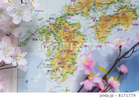 桜前線　九州地方イメージ 8171779