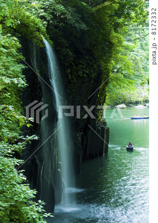 高千穂峡  真名井の滝 8172332