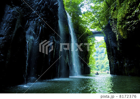 高千穂峡  真名井の滝 8172376