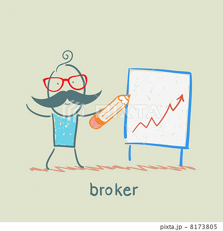 broker draws a graph 8173805