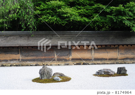 龍安寺石庭-2 龍安寺石庭-2 8174964