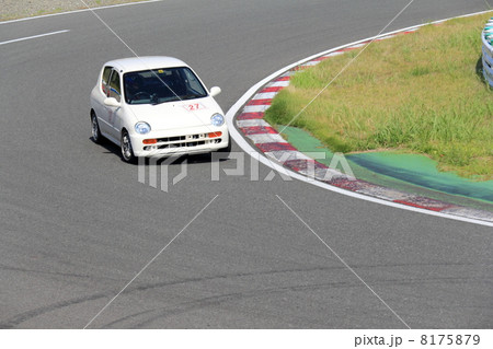 軽自動車の耐久レースの写真素材