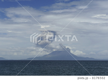 喜入から見た桜島 8176502