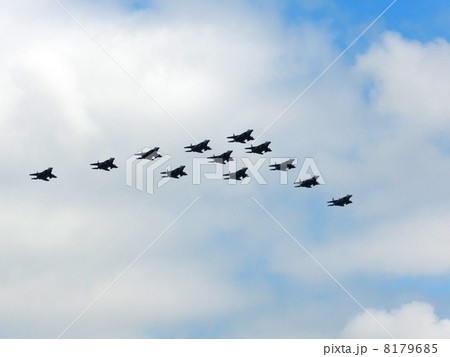 F-15の大編隊 2013年千歳基地にて F-15の大編隊 2013年千歳基地にて 8179685