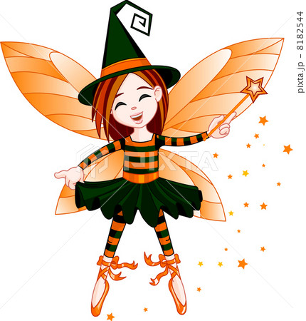 Halloween cute fairy Halloween cute fairy 8182544