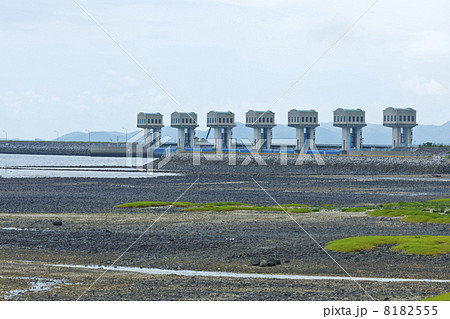 諫早湾堤防 8182555