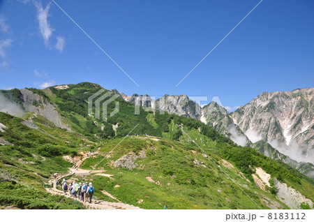 白馬八方尾根 8183112