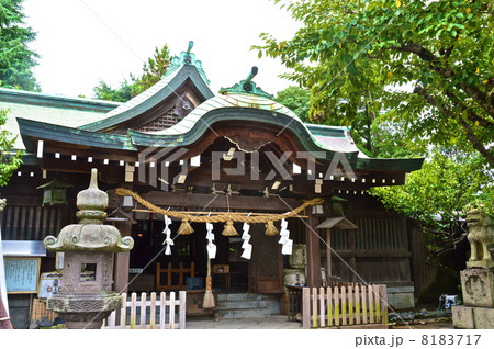 乃木神社の本殿(山口県下関市長府宮の内町) 乃木神社の本殿(山口県下関市長府宮の内町) 8183717