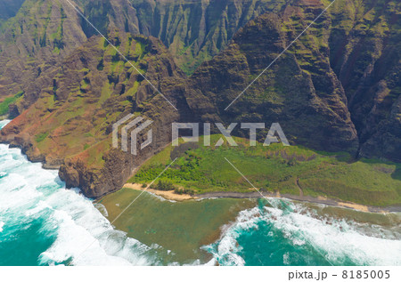 ハワイ　カウアイ島　ナパリコースト　ヌアロロカイ州立公園 8185005