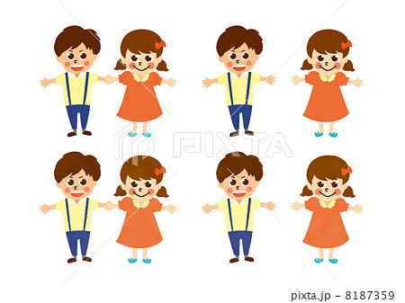 男の子と女の子 男の子と女の子 8187359