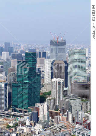 六本木ヒルズからの眺め　新橋　東京方面 8188294