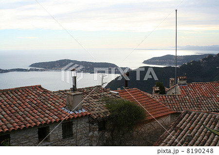 南フランスエズの村 8190248