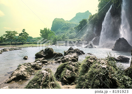 Waterfall in Vietnam Waterfall in Vietnam 8191923