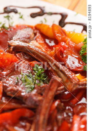 grilled ribs with vegetables grilled ribs with vegetables 8194893