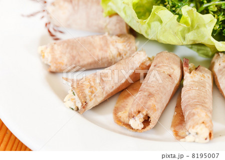 meat rolls with cottage cheese meat rolls with cottage cheese 8195007