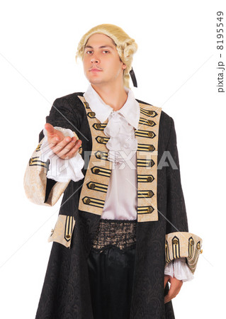 Young man in medieval costume 8195549
