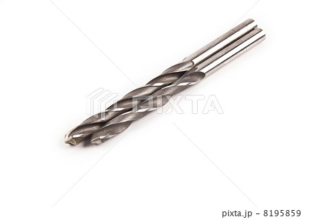 two isolated drill over white background 8195859
